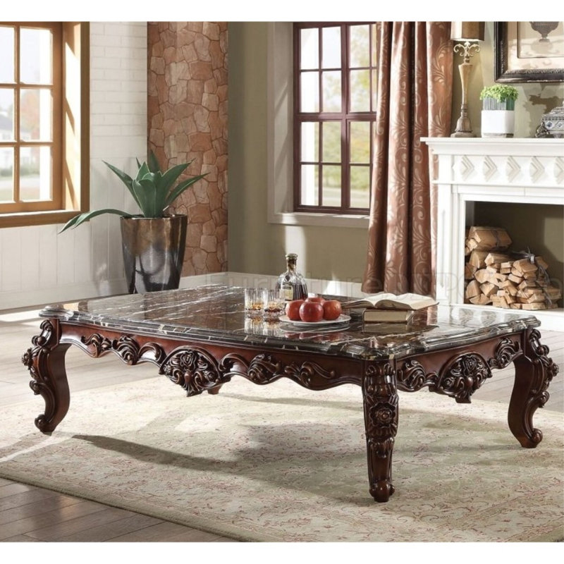 Alois Marble Top Coffee Table